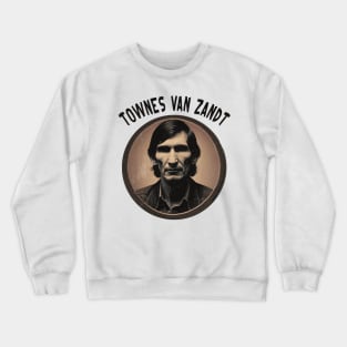 Townes Van Zandt Vintage Crewneck Sweatshirt